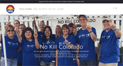 Desktop Screenshot of nokillcolorado.org